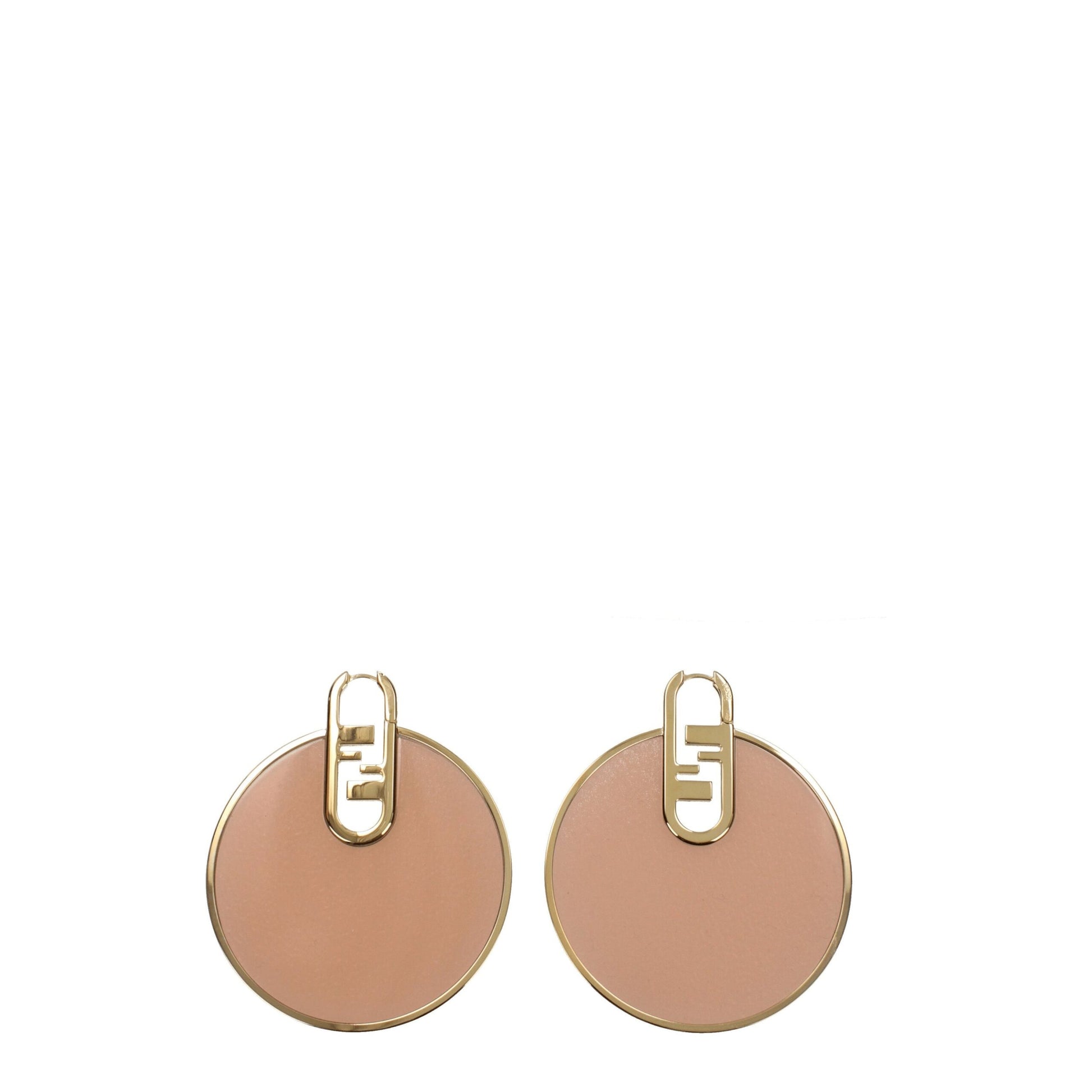 Fendi Pink Plexiglass Earrings - Elegant Casual Accessory