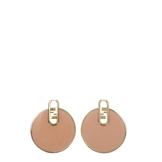 Fendi Pink Plexiglass Earrings - Elegant Casual Accessory