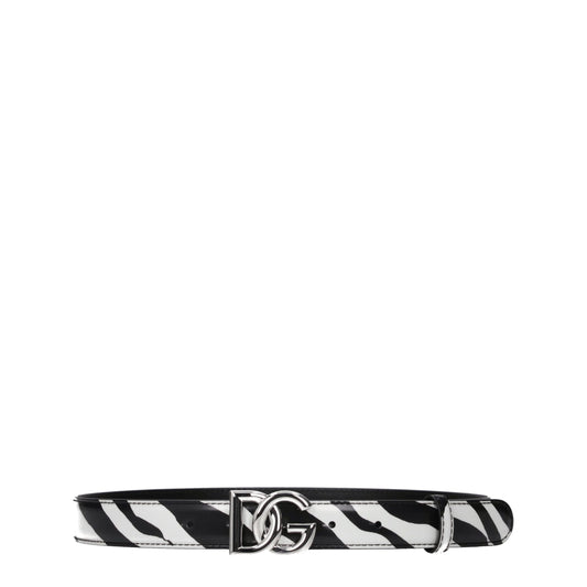 Dolce & Gabbana Black Leather Belt - A Statement of Elegance