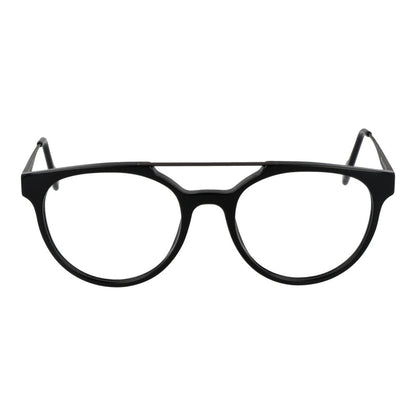 Andy Wolf Unisex Optical Frames – Black Panto Style, 52mm