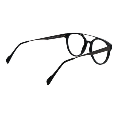 Andy Wolf Unisex Optical Frames – Black Panto Style, 52mm
