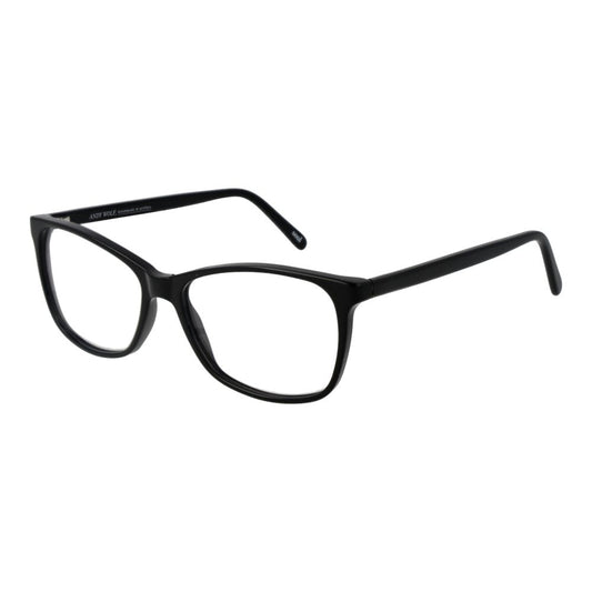 Andy Wolf Unisex Optical Glasses – Black Rectangle Frame, 55mm