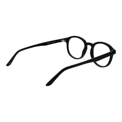 Andy Wolf Black Unisex Optical Frames – Stylish Panto Design