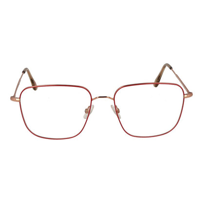 Andy Wolf Red Unisex Optical Frames – Square Full-Rim Design
