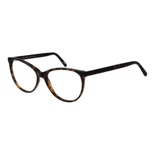 Andy Wolf Brown Unisex Optical Frames – Cat Eye Style, 55mm