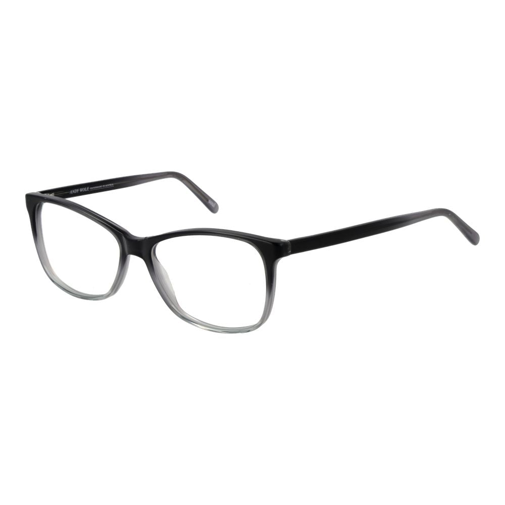 Andy Wolf Black Unisex Optical Frames – Cat Eye Design