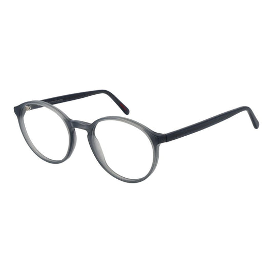 Andy Wolf Gray Unisex Optical Frames – Panto Full-Rim