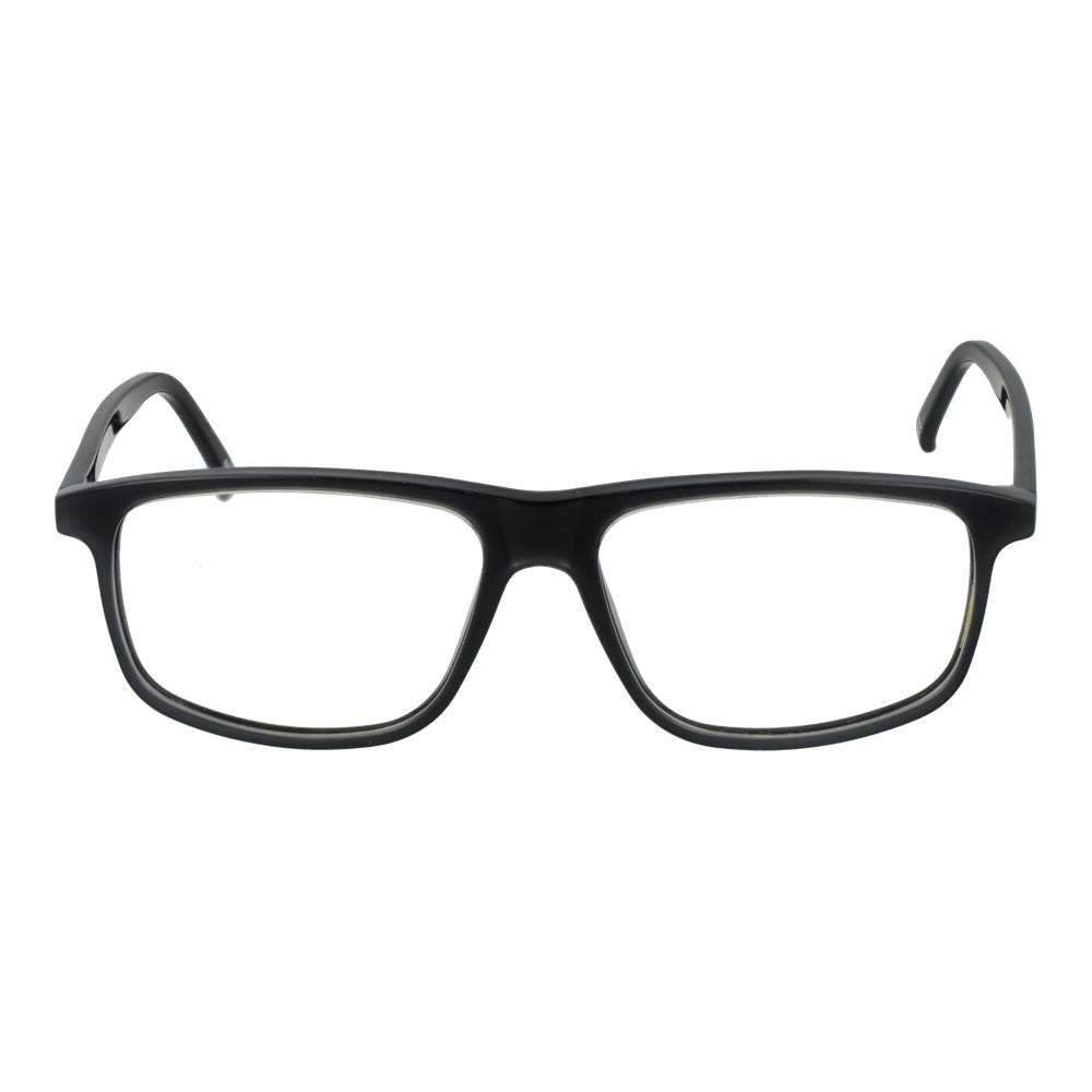 Andy Wolf Black Unisex Optical Frames – Rectangle Full-Rim, 58mm