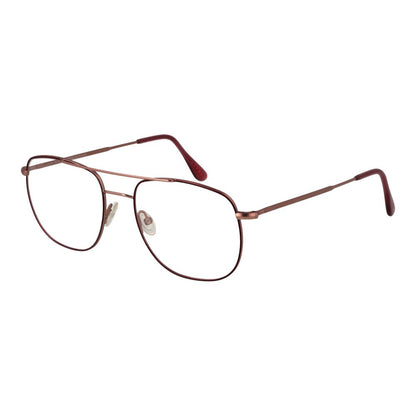 Andy Wolf Burgundy Unisex Optical Frames – Full-Rim Style