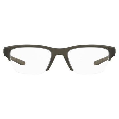 Under Armour Green Resin Optical Glasses – Square Full-Rim 53mm
