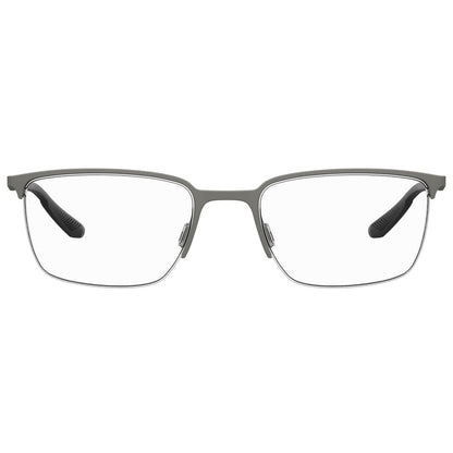 Under Armour Gray Metal Frames – Stylish Square Full-Rim Glasses