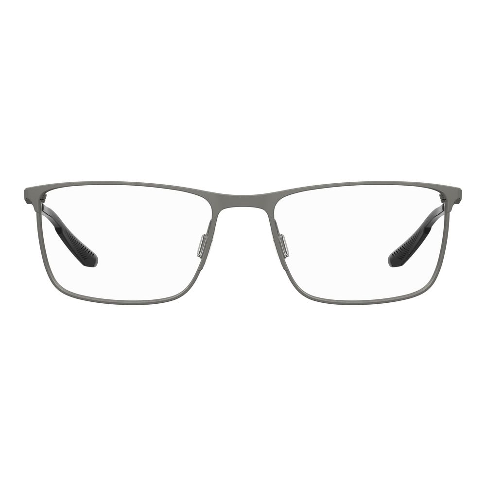 Under Armour Gray Optical Glasses – Metal Square Frame, 55mm