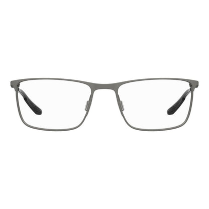 Under Armour Gray Optical Glasses – Metal Square Frame, 55mm