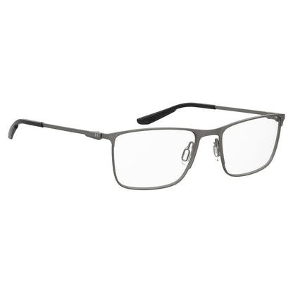 Under Armour Gray Optical Glasses – Metal Square Frame, 55mm