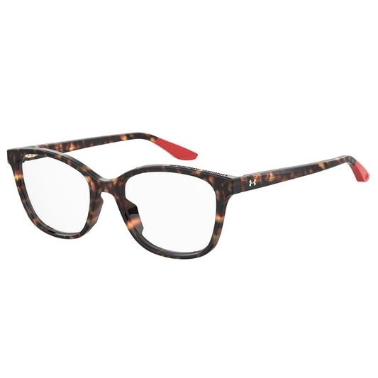 Under Armour Women's Optical Glasses – Brown Square Frame, 52mm