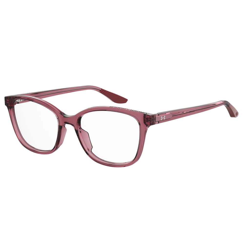 Under Armour Women’s Optical Glasses – Pink Square Frame, 52mm