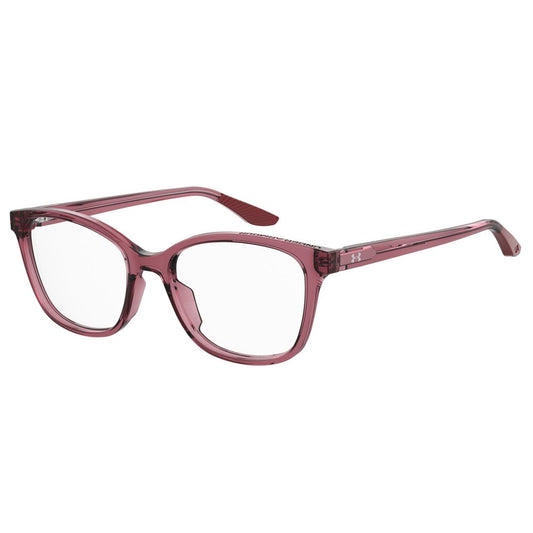 Under Armour Women’s Optical Glasses – Pink Square Frame, 52mm