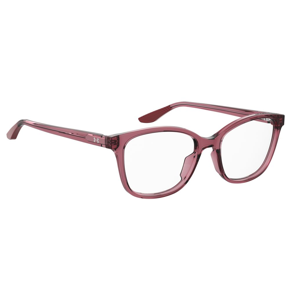 Under Armour Women’s Optical Glasses – Pink Square Frame, 52mm