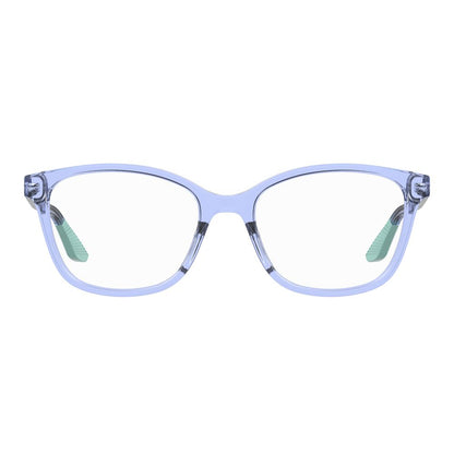 Under Armour Women's Optical Glasses – Blue Square Frame, 52mm