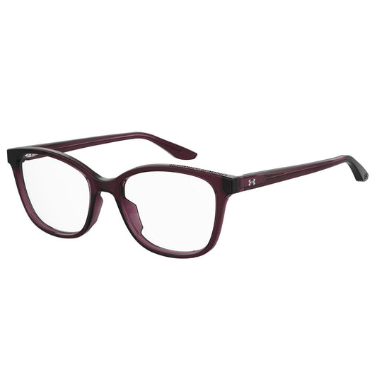 Under Armour Women’s Optical Glasses – Red Square Frame, 52mm