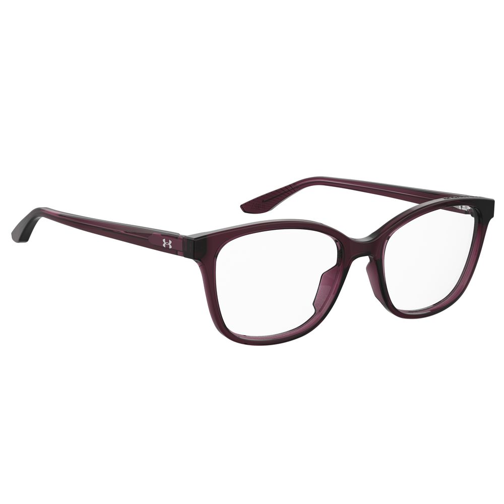 Under Armour Women’s Optical Glasses – Red Square Frame, 52mm