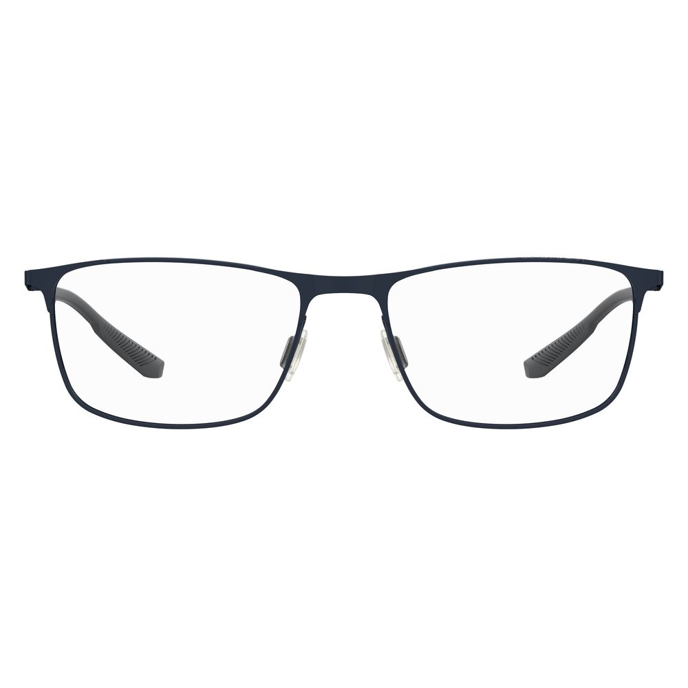 Under Armour Blue Metal Optical Glasses – Square Full-Rim, 54mm