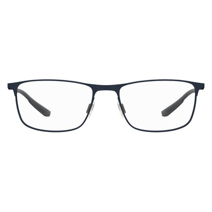 Under Armour Blue Metal Optical Glasses – Square Full-Rim, 54mm