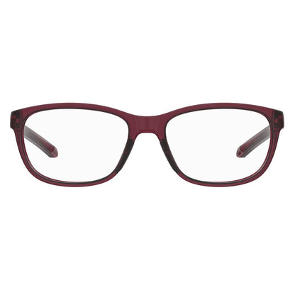 Under Armour Women's Optical Glasses – Transparent Square Frame, 53mm