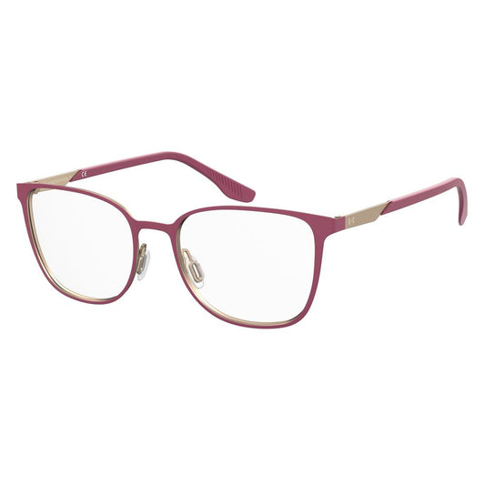 Under Armour Women’s Optical Glasses – Red Metal Frame, 52mm