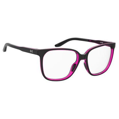 Under Armour Women’s Optical Glasses – Black Square Frame, 54mm