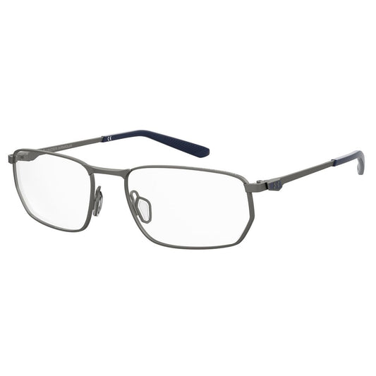 Under Armour Gray Metal Frames – Stylish Square Optical Glasses