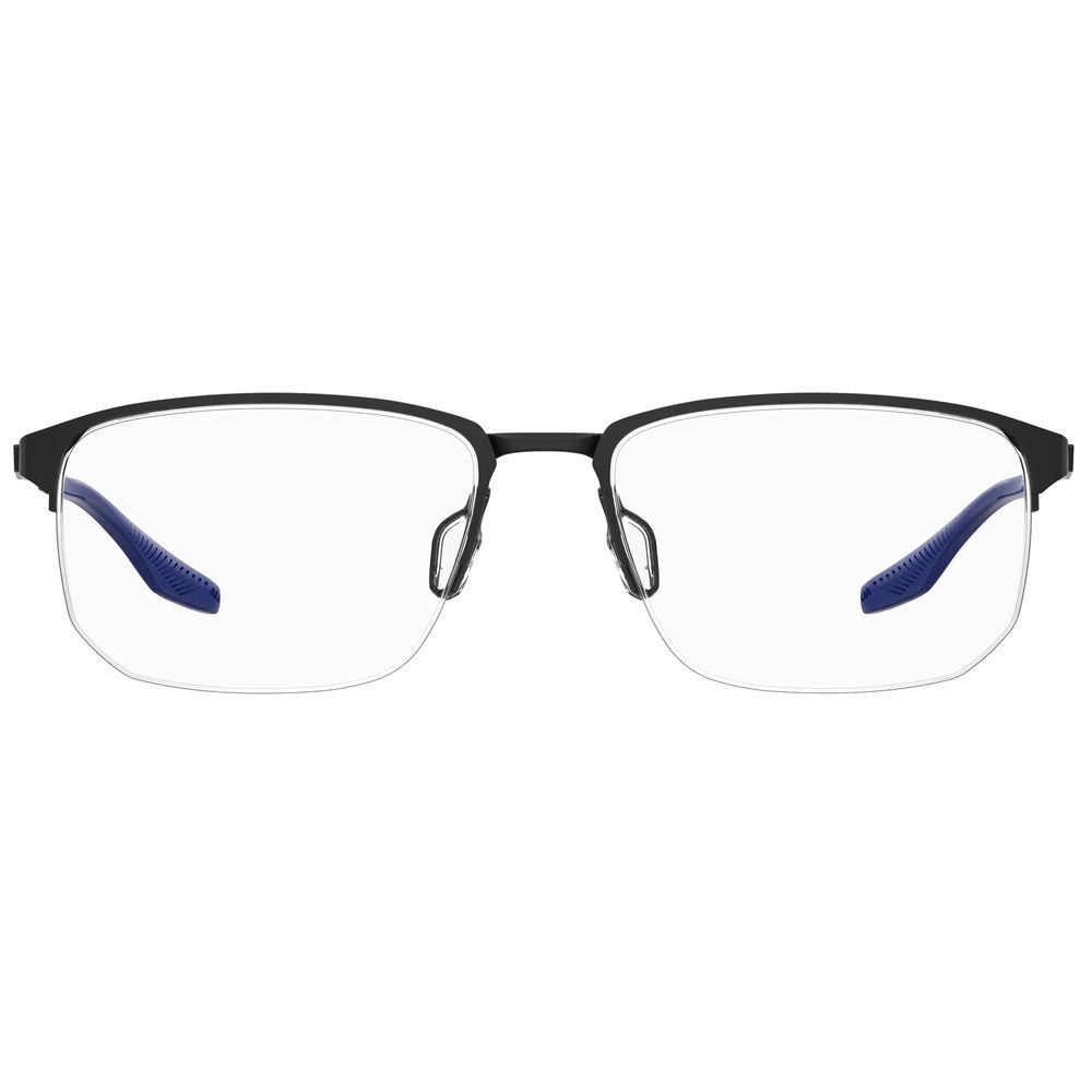 Under Armour Black Square Optical Glasses – Metal Frame, 56mm