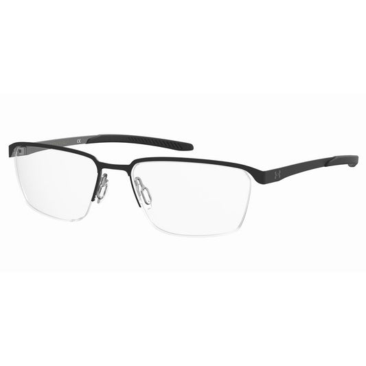 Under Armour Black Metal Frames – Square Full-Rim, 54mm