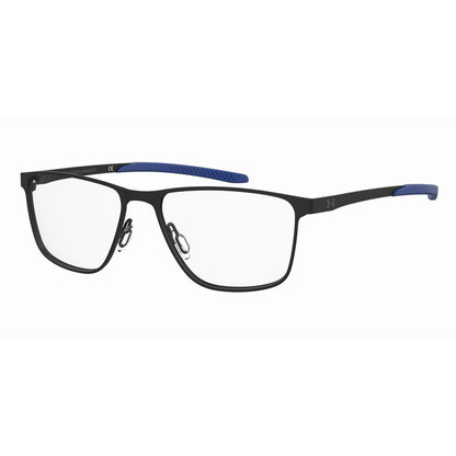Under Armour Black Metal Frames – Stylish Square Optical Glasses