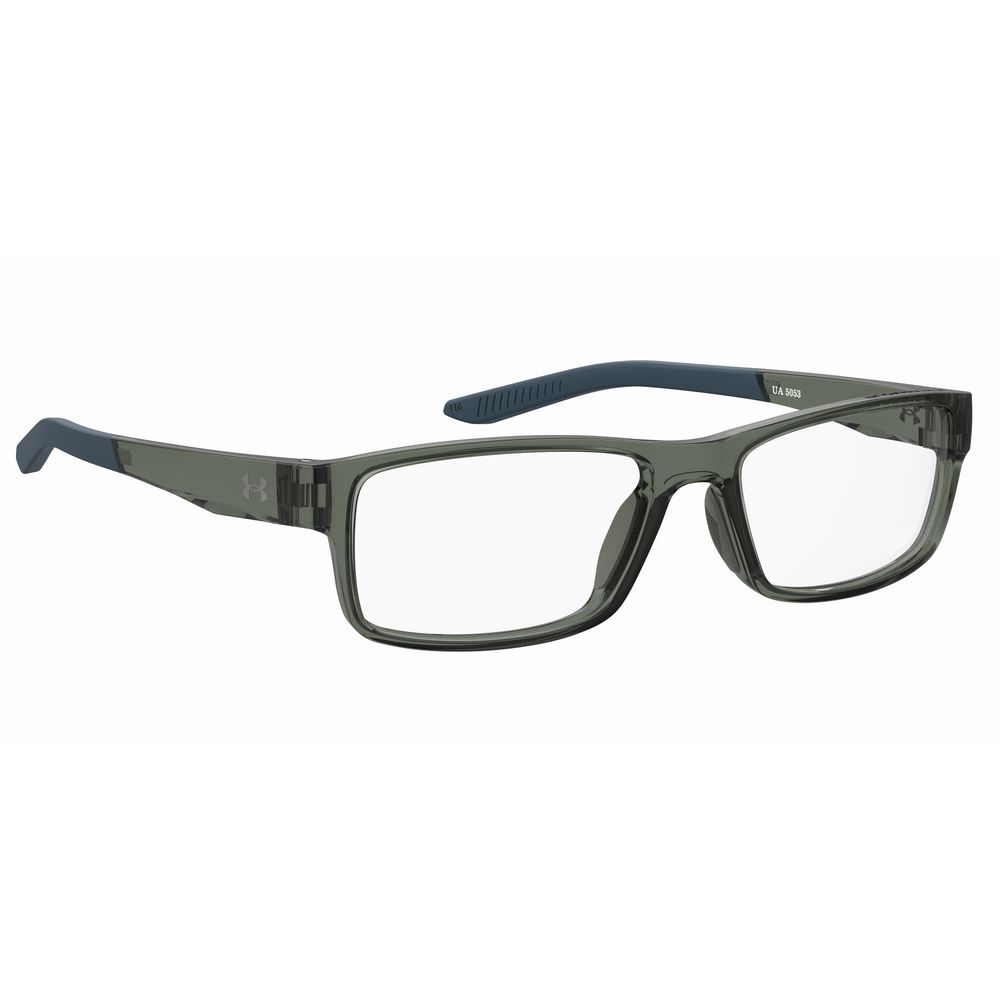 Under Armour Green Resin Optical Glasses – Square Frame, 54mm