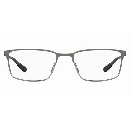 Under Armour Gray Metal Frames – Square Full-Rim, 60mm