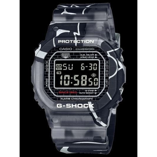 Casio Gray Resin Watch - Stylish and Functional Timepiece