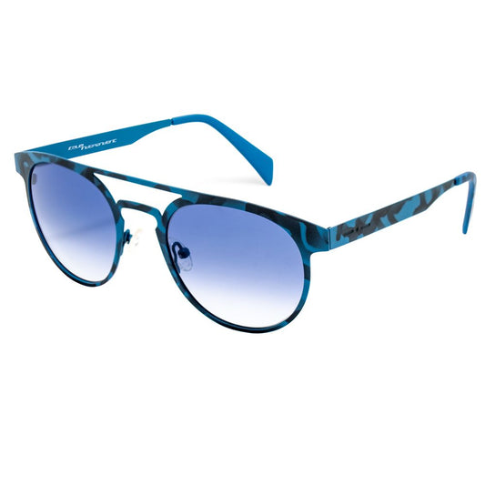 Italia Independent Unisex Sunglasses – Blue Metal Frame