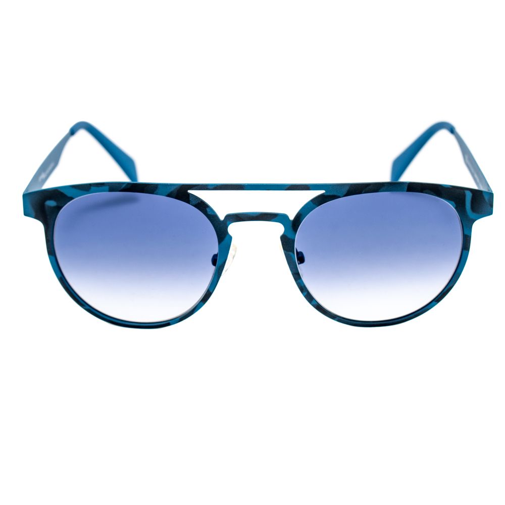 Italia Independent Unisex Sunglasses – Blue Metal Frame