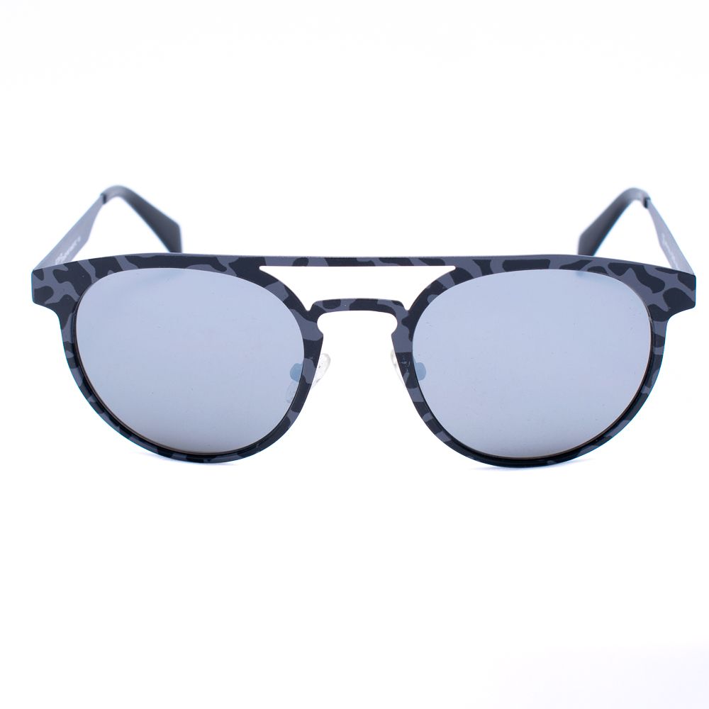Italia Independent Gray Metal Sunglasses – Unisex Style, 51mm Lenses