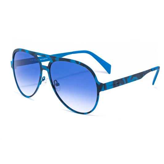 Italia Independent Men's Sunglasses – Blue Metal Frame