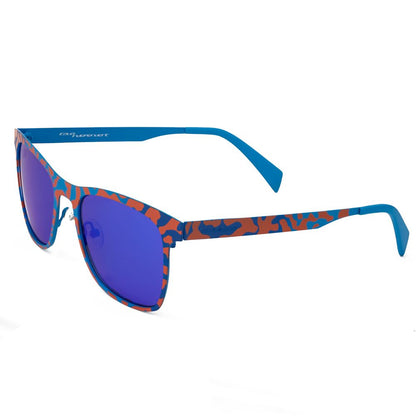 Italia Independent Blue Metal Sunglasses – Stylish Unisex Eyewear