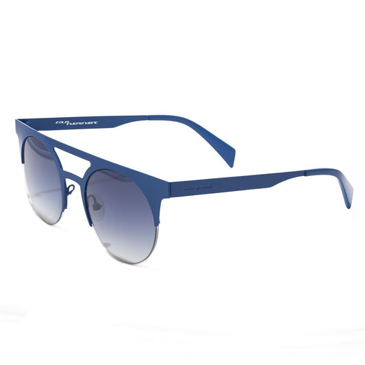 Italia Independent Unisex Sunglasses – Blue Metal Frame