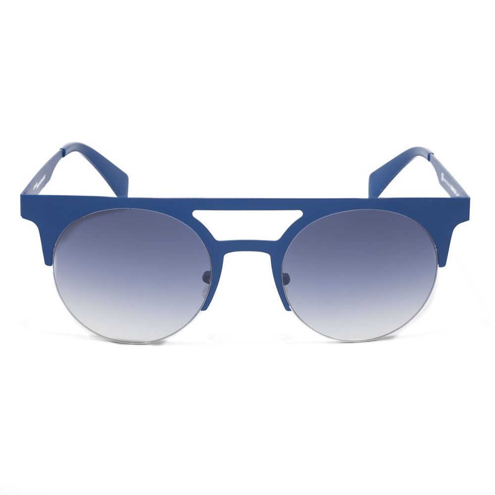 Italia Independent Unisex Sunglasses – Blue Metal Frame