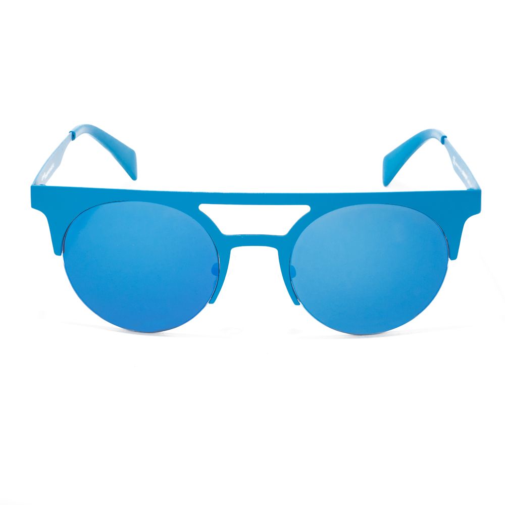 Italia Independent Blue Metal Sunglasses – Stylish Unisex Design