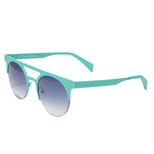 Italia Independent Blue Metal Sunglasses – Stylish Unisex Design