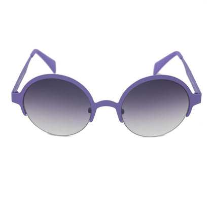 Italia Independent Unisex Purple Metal Sunglasses