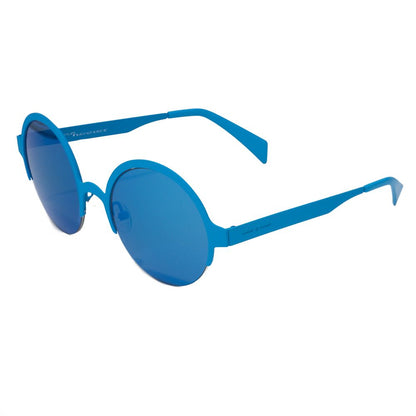 Italia Independent Unisex Sunglasses – Blue Metal Frame