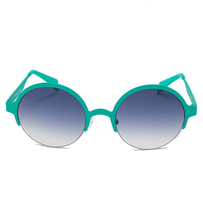Italia Independent Blue Metal Sunglasses – Stylish Unisex Design