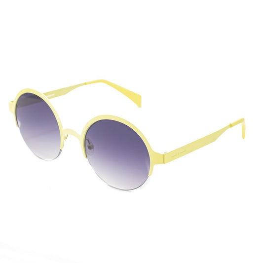Italia Independent Unisex Sunglasses – Yellow Metal Frame